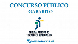 Gabarito concurso TRT-PB 2022