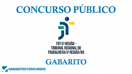 Gabarito concurso TRT-BA 2022 saiu pela FCC 