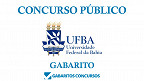 Gabarito concurso UFBA 2022