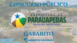 Gabarito e Resultado do concurso Prefeitura Parauapebas-PA