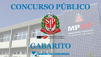 Gabarito e resultado concurso MP-SP 2022/2023